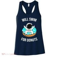 Will Swim For Donuts Women's Tank Top thumb 0