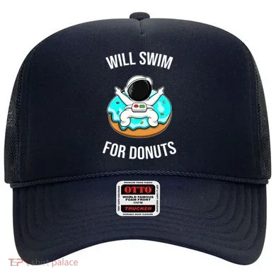Will Swim For Donuts Hat