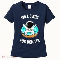 Will Swim For Donuts Women's T-Shirt thumb 0