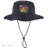Wildflower Summer Flowers Blooming Floral Graphic Bucket Hat thumb 0
