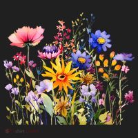 Wildflower Summer Flowers Blooming Floral Graphic Tumbler thumb 3