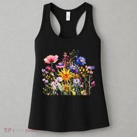 Wildflower Summer Flowers Blooming Floral Graphic Women's Tank Top thumb 3