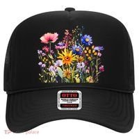 Wildflower Summer Flowers Blooming Floral Graphic Hat thumb 0