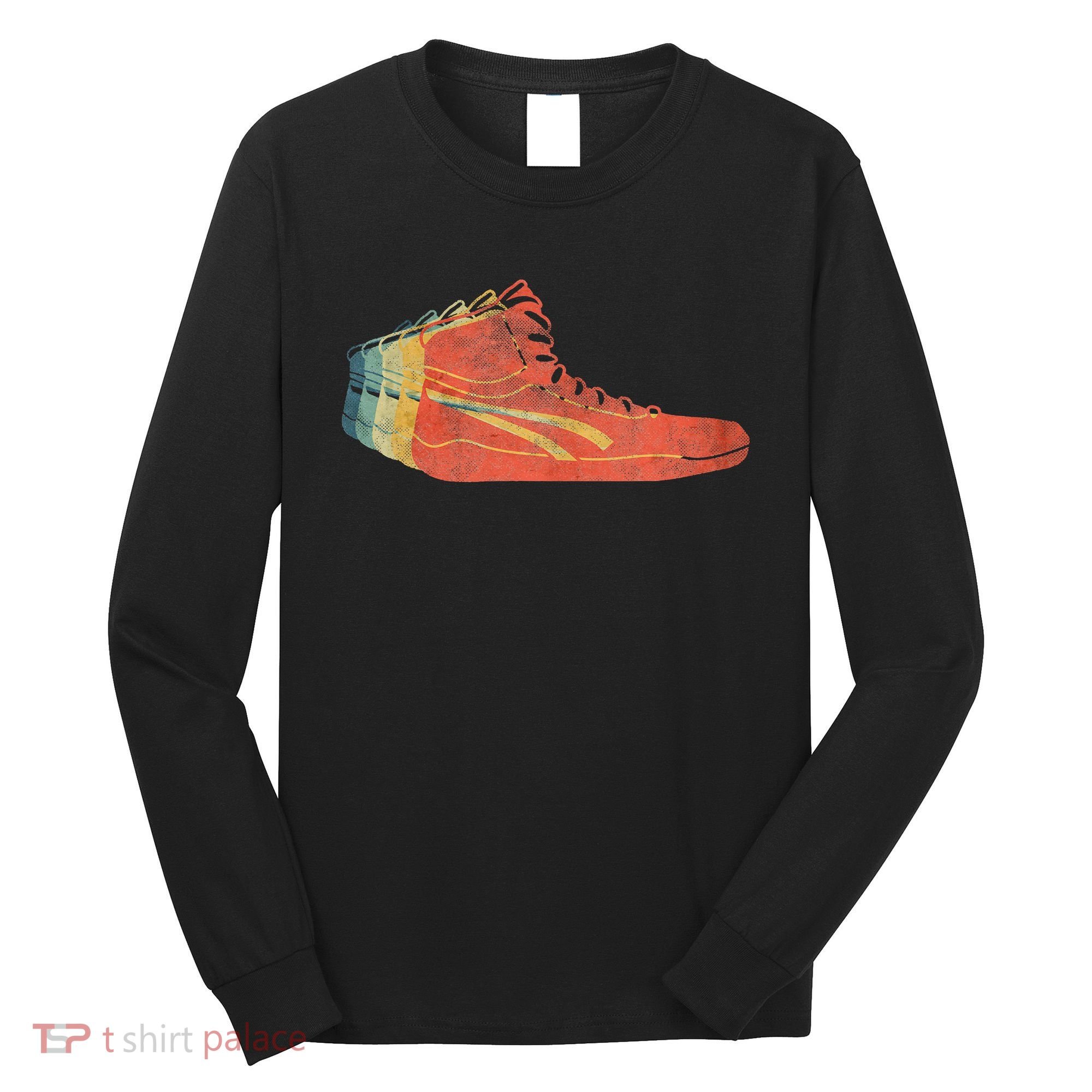 Wrestling Shoe funny sport lover wrestling Long Sleeve Shirt