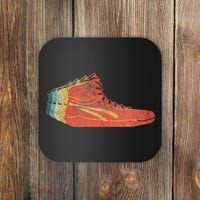 Wrestling Shoe funny sport lover wrestling Coaster thumb 0