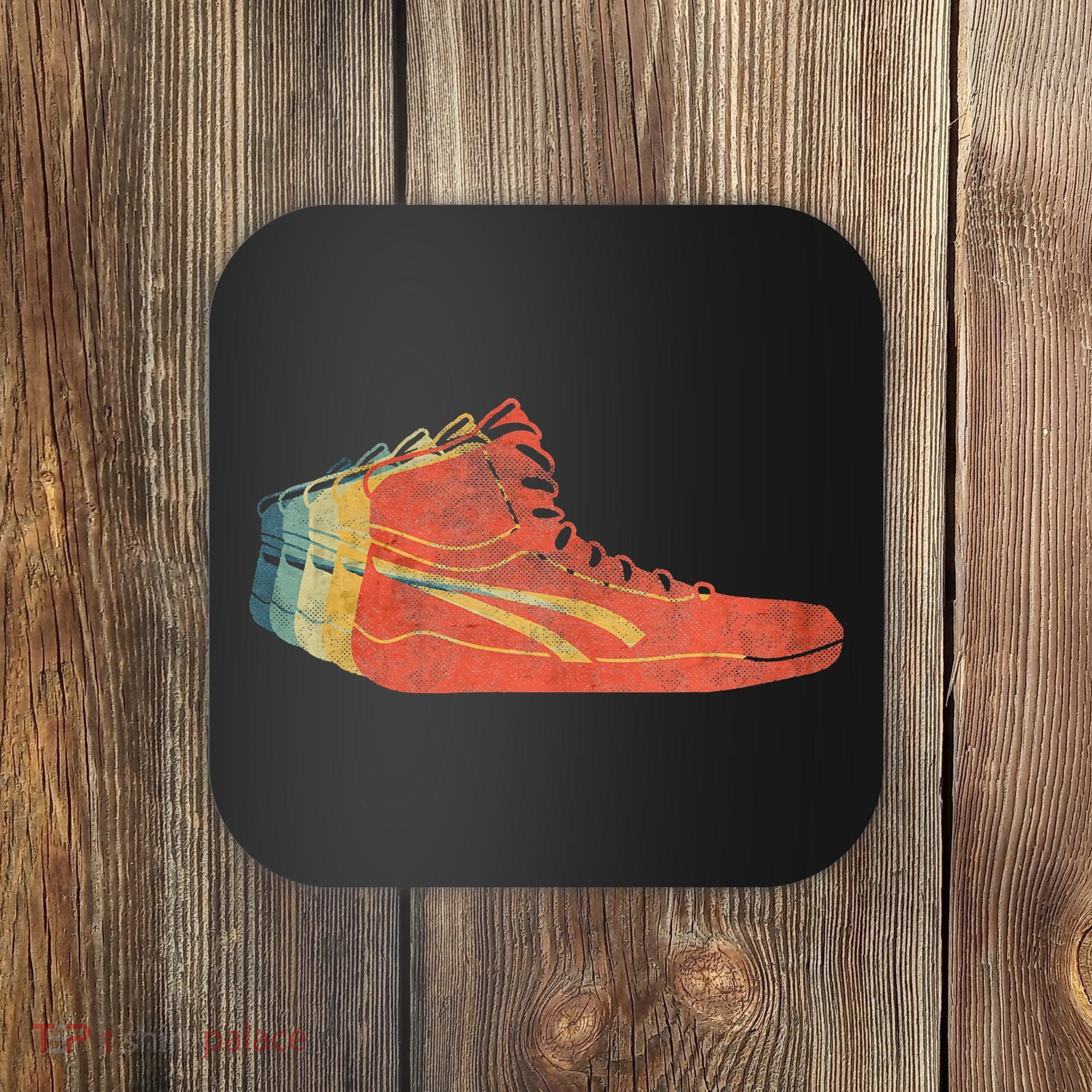 Wrestling Shoe funny sport lover wrestling Coaster