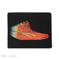 Wrestling Shoe funny sport lover wrestling Mousepad thumb 0
