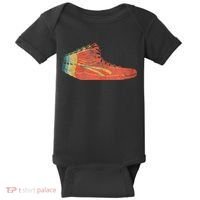 Wrestling Shoe funny sport lover wrestling Baby Bodysuit thumb 0
