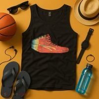 Wrestling Shoe funny sport lover wrestling Tank Top thumb 4