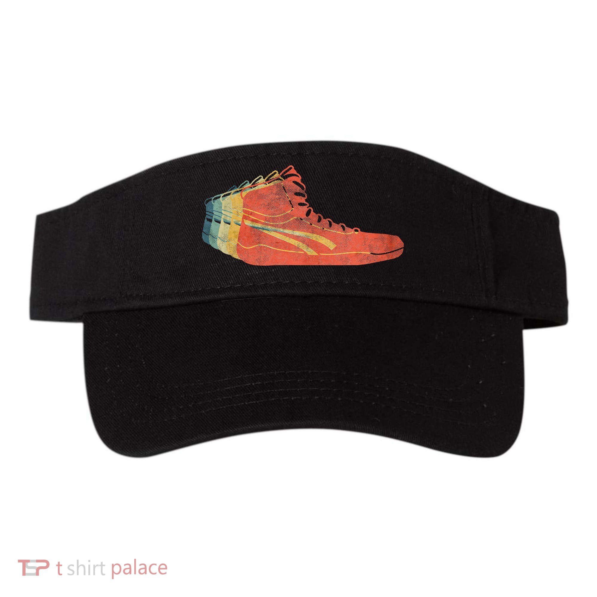Wrestling Shoe funny sport lover wrestling Visor