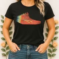 Wrestling Shoe funny sport lover wrestling Women's T-Shirt thumb 2