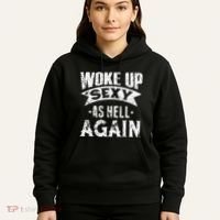 Witch Security Funny Saying Retro Hoodie thumb 5