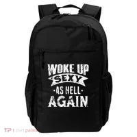 Witch Security Funny Saying Retro Backpack thumb 0