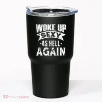 Witch Security Funny Saying Retro Tumbler thumb 0