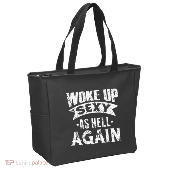 Witch Security Funny Saying Retro Tote Bag