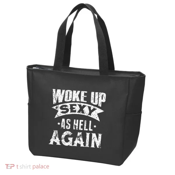 Witch Security Funny Saying Retro Tote Bag