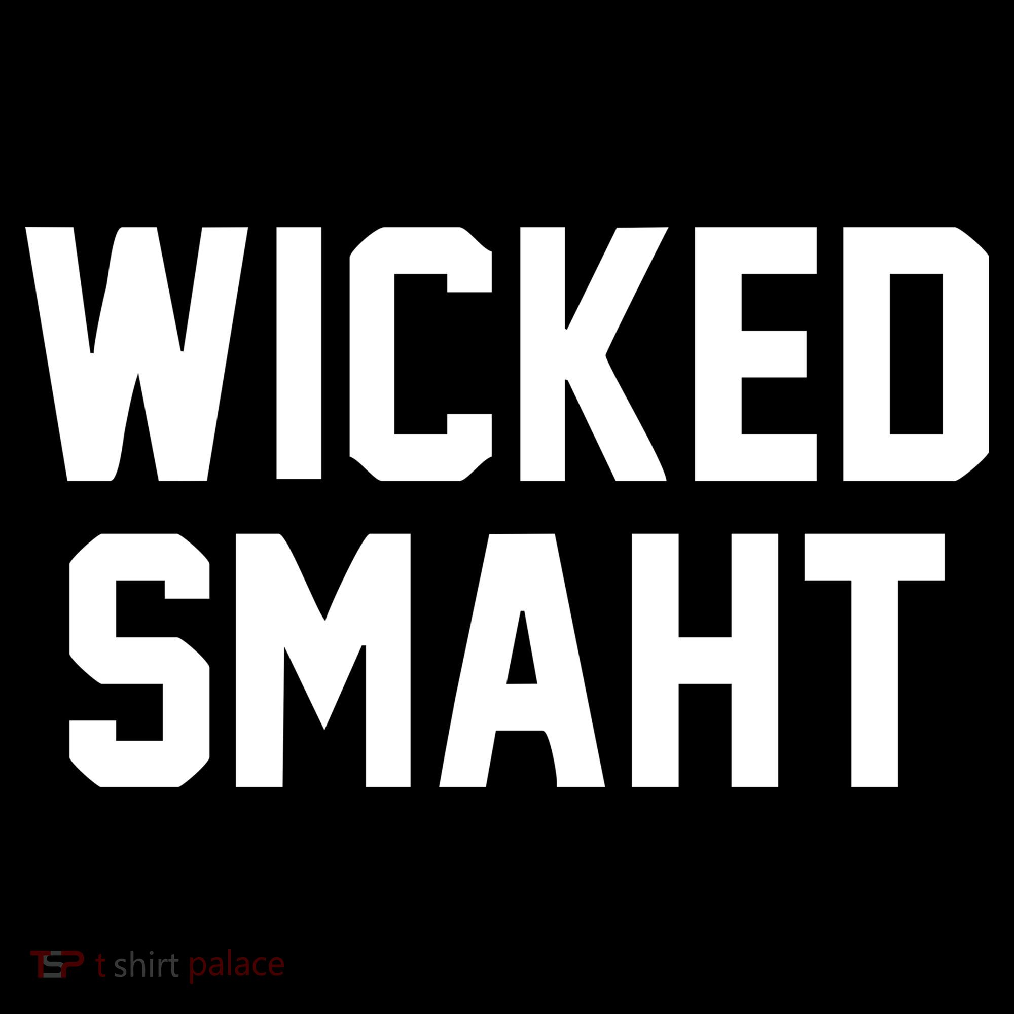 Wicked Smaht Funny Apron