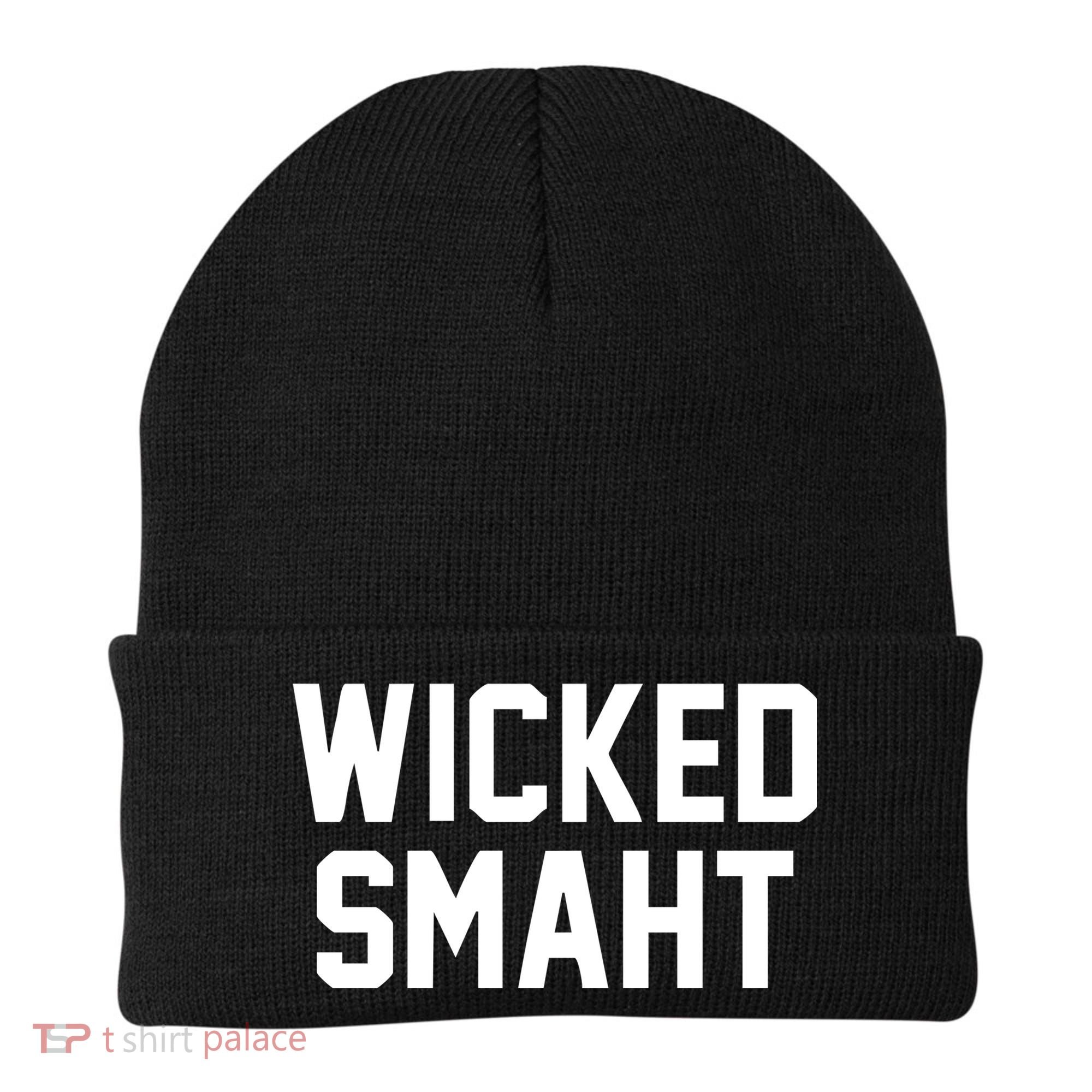 Wicked Smaht Funny Beanie
