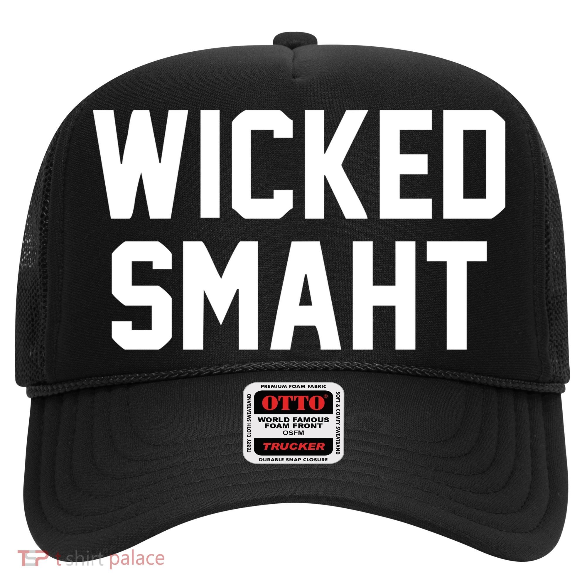 Wicked Smaht Funny Hat