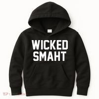Wicked Smaht Funny Kids Hoodie thumb 0