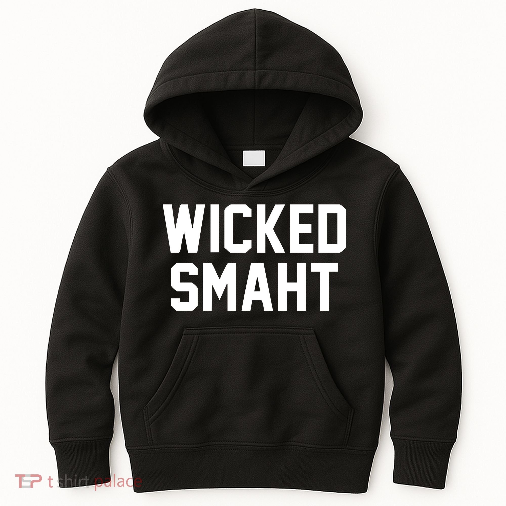 Wicked Smaht Funny Kids Hoodie