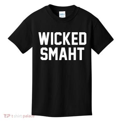 Wicked Smaht Funny Kids T-Shirt