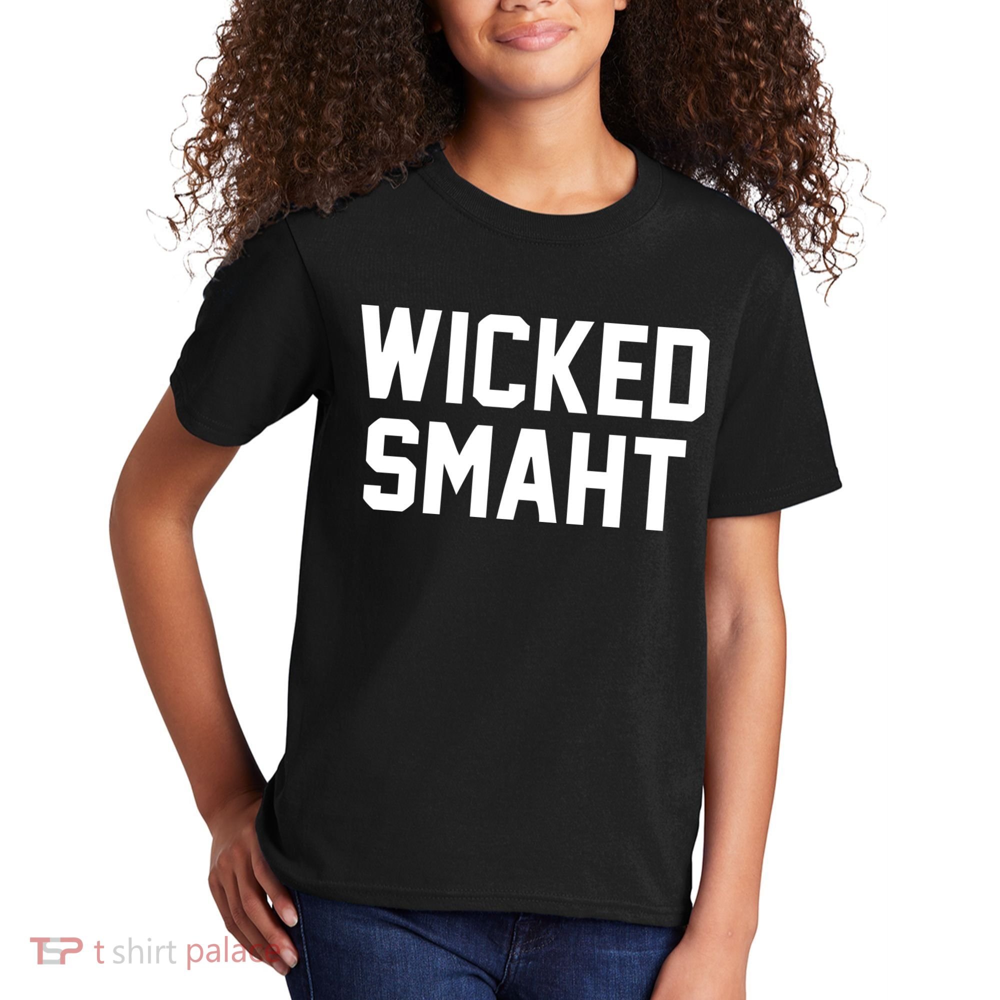 Wicked Smaht Funny Kids T-Shirt