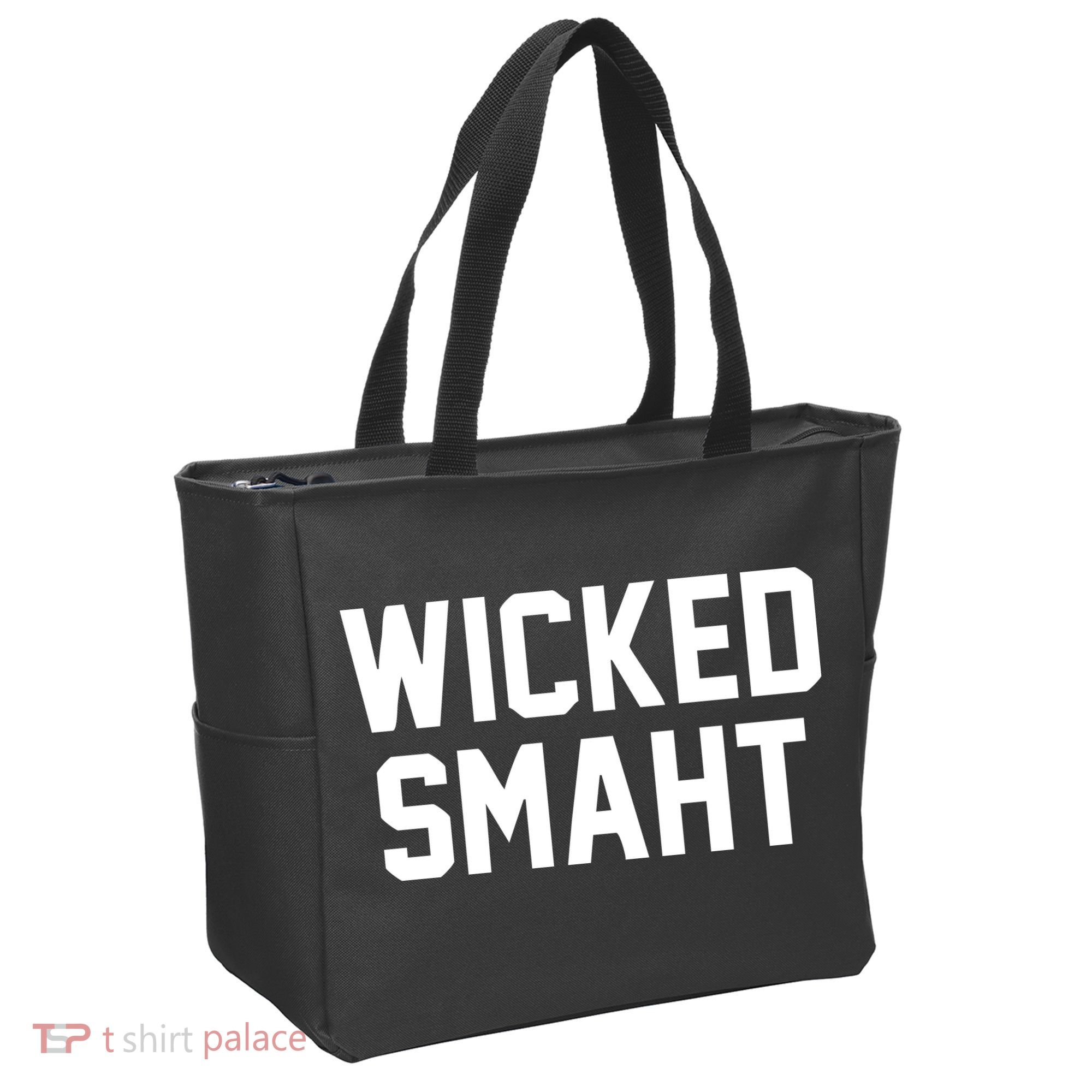 Wicked Smaht Funny Tote Bag