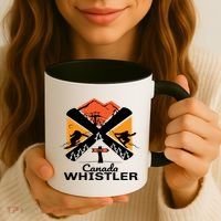 Whistler Ski Funny Gift Skiing And Snowboard Accessories Coffee Mug thumb 3