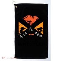 Whistler Ski Funny Gift Skiing And Snowboard Accessories Golf Towel thumb 0