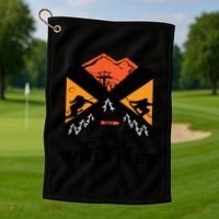 Whistler Ski Funny Gift Skiing And Snowboard Accessories Golf Towel thumb 1