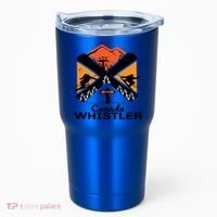 Whistler Ski Funny Gift Skiing And Snowboard Accessories Tumbler thumb 0