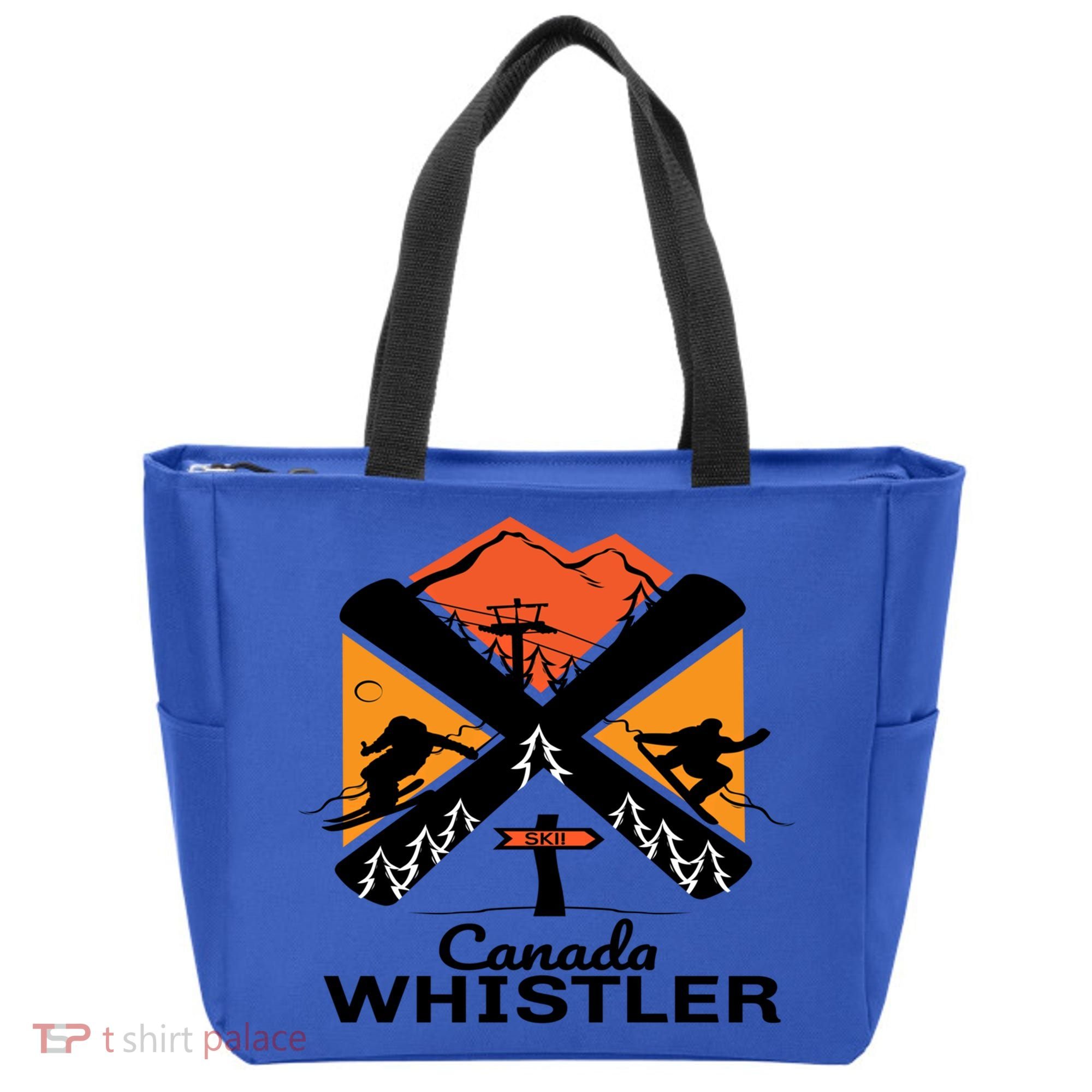 Whistler Ski Funny Gift Skiing And Snowboard Accessories Tote Bag