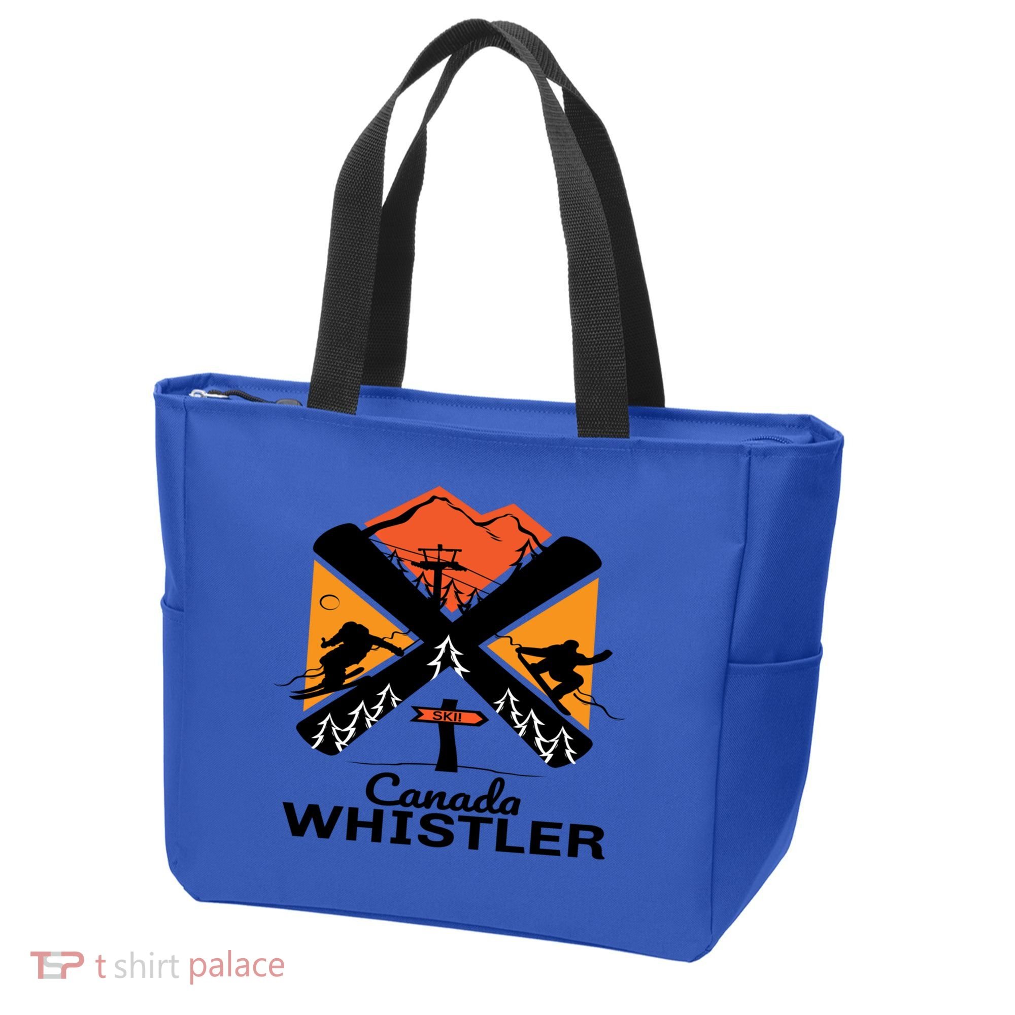 Whistler Ski Funny Gift Skiing And Snowboard Accessories Tote Bag