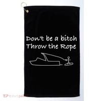 Wake Surf Great Gift For Wakesurfers Wakesurf Gift Golf Towel thumb 0