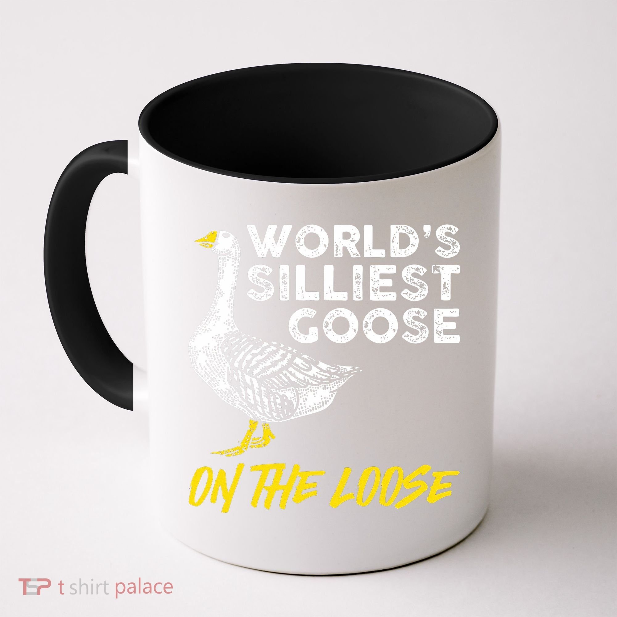 Worlds Silliest Goose On The Loose Funny Coffee Mug