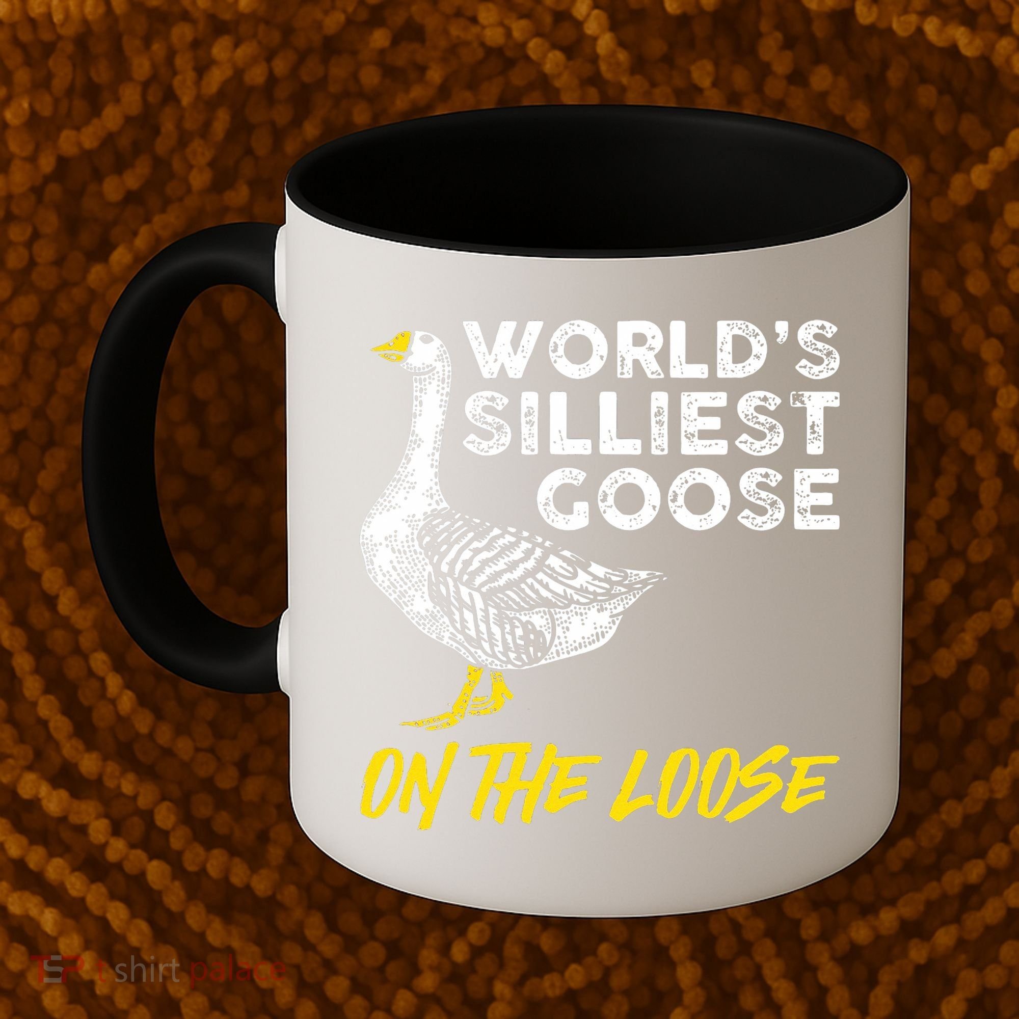 Worlds Silliest Goose On The Loose Funny Coffee Mug