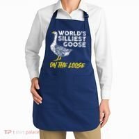 Worlds Silliest Goose On The Loose Funny Apron thumb 2
