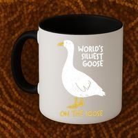 Worlds Silliest Goose On The Loose Coffee Mug thumb 2