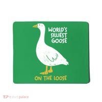 Worlds Silliest Goose On The Loose Mousepad thumb 0