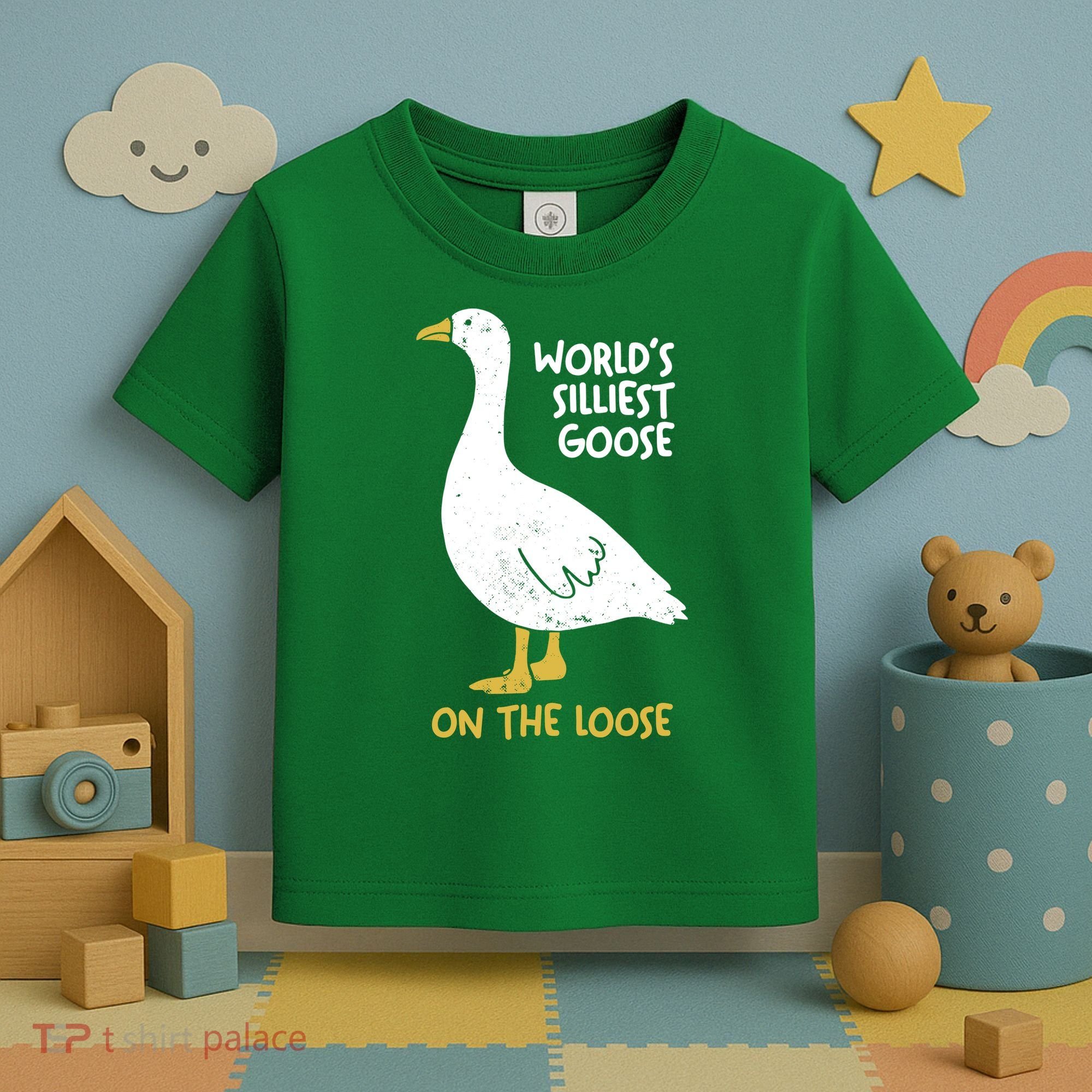 Worlds Silliest Goose On The Loose Toddler T-Shirt