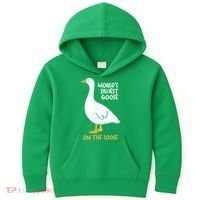 Worlds Silliest Goose On The Loose Kids Hoodie thumb 0
