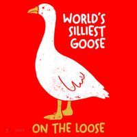 Worlds Silliest Goose On The Loose Santa Hat thumb 1