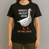 World's Silliest Goose On The Loose Funny Silly T-Shirt thumb 4