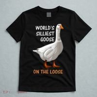 World's Silliest Goose On The Loose Funny Silly T-Shirt thumb 5