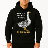 Worlds Silliest Goose On The Loose Hoodie thumb 2