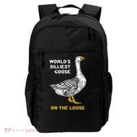 Worlds Silliest Goose On The Loose Backpack thumb 0