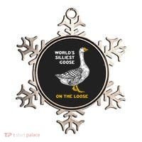 Worlds Silliest Goose On The Loose Ornament thumb 0