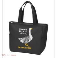 Worlds Silliest Goose On The Loose Tote Bag thumb 3