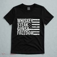 Whiskey Steak Guns And Freedom Pro America T-Shirt thumb 5